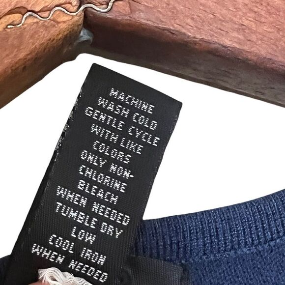 Alfani Petites Asymmetrical Crewneck Shirt - Picture 6 of 7